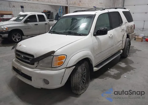 2004 Toyota Sequoia Limited V8 from USA, damaged, VIN 5TDBT48A74S207217